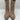 Women’s Crown Vintage Stava Cowboy Boot Beige Suede Leather Size 8.5M Crown Vintage