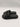 Alexander McQueen Women's black rubber logo embossed slides Size 37 Alexander Mcqueen