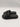 Alexander McQueen Women's black rubber logo embossed slides Size 37 Alexander Mcqueen