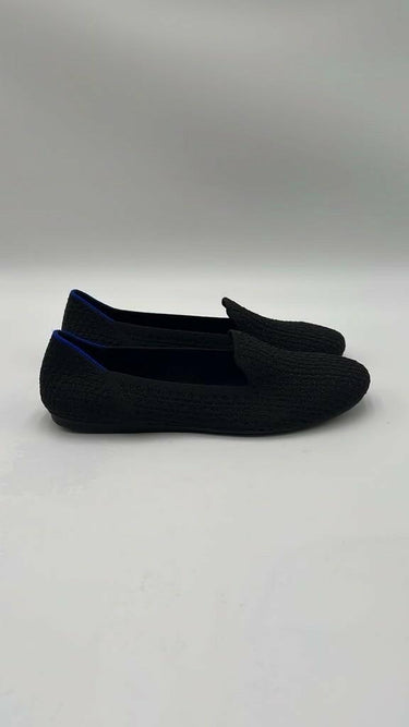 Women’s Rothy’s The Loafer Black Honeycomb Woven Loafers Size 8.5 Rothy’s
