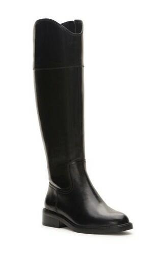 Vince Camuto Alfella Knee High Boot in Black at Nordstrom, Size 7.5 Wide Calf Vince Camuto