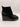 Crown Vintage MARLEEN Black Faux Leather Pull On Wedge Chelsea Boots, Size 9.5W