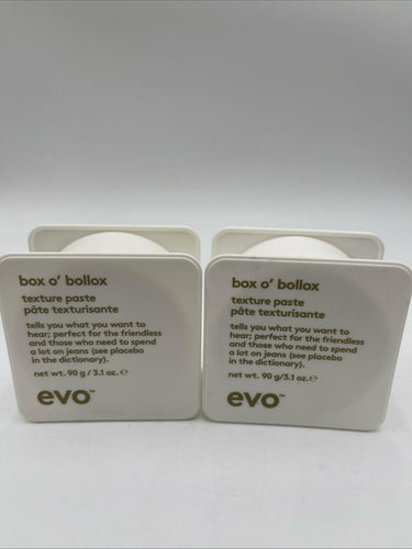 EVO Box O’ Bollox Texture Paste, 3.1OZ, Pack Of 2 EVO