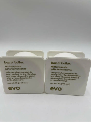 EVO Box O’ Bollox Texture Paste, 3.1OZ, Pack Of 2 EVO