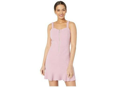 J.O.A. Sweetheart Neck Fit and Flare Dress (Lilac) Women's Dress Size M J.O.A.