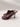 Bottega Veneta Dot Sock Mules in glossy burgundy patent leather Size 36 Bottega Veneta