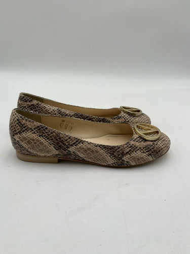 Valentino by Mario Valentino Malva snake-print ballerina flats VLOGO Size 7 Valentino by Mario Valentino