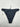 Good American Woman’s black ribbed high-cut bikini bottom size 2 Good American