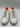 Valentino Garavani Backnet white leather perforated VLogo sneakers Size 42.5 Valentino