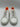 Valentino Garavani Backnet white leather perforated VLogo sneakers Size 42.5 Valentino