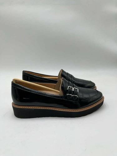 Women’s Naturalizer Eiffel Slip-on Black Patent Loafers Size 8.5 M Naturalizer