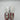 Men’s Alexander McQueen Oversized Sneakers In white leathe Red Suede Size 41 Alexander McQueen