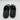 Alexander McQueen Graffiti Logo black rubber pool slide Size 41 Alexander Mcqueen