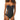 Carmen Marc Valvo Women's Twist Bandeau Underwire One Piece Swimsuit Black 14 Carmen Marc Valvo