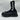 Alexander McQueen Men's Graffiti Ribbed Knit Tread Slick Boots Size 42 Alexander McQueen
