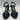 Women’s Manolo Blahnik Mulia Button Leather Sandals Black Size 36 Manolo Blahnik