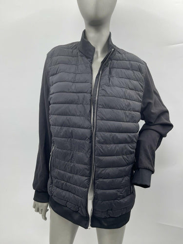 Women’s Tahari Full Zip Long Sleeve Pupper Jacket Color Black Size M Tahari