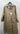 Zara Trench Coat Womens Beige Long Button Front Raglan Sleeve Pockets M