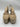Nalebe By Amina Means Stellar Crystal Mesh Platform Sandals in champagne Size 41 Nalebe