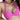 Salt Cove Juniors Strappy Underwire Pus Pink M Salt & Cove