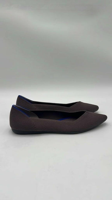 Women’s Rothy's The Point II Pointed Toe Ballet Flats Mink Size 8.5 Rothy’s