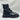 Prada Monolith brushed leather and Re-Nylon combat boots in black Size 9UK PRADA