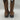Circle G Inlay & Embroidery Tall Western Boot Honey Leather Women Size 8.5M Circle G