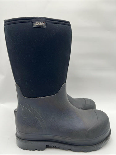 Men’s Bogs Rancher Waterproof Black Boot Size 10M Bogs