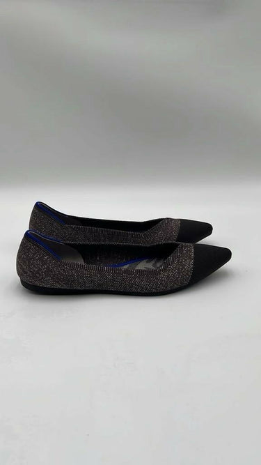 Rothy's The Point Twilight Metallic Dune Captoe Retired Ballet Flats Size 9 Rothy’s
