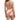 BCBGeneration Women's One Piece Swimsuit with Adjustable Straps, Coral, Large BCBG