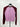 Heartloom Charlie Woman’s baseball sweater Twist Front Maroon Sleeves Size S Twist