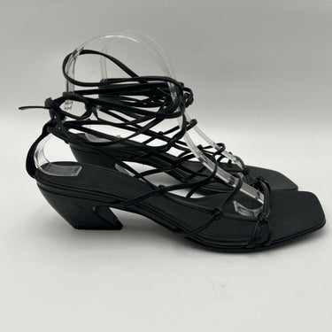 Women’s Co Knotted Leather Sandals Black Size 40 Co