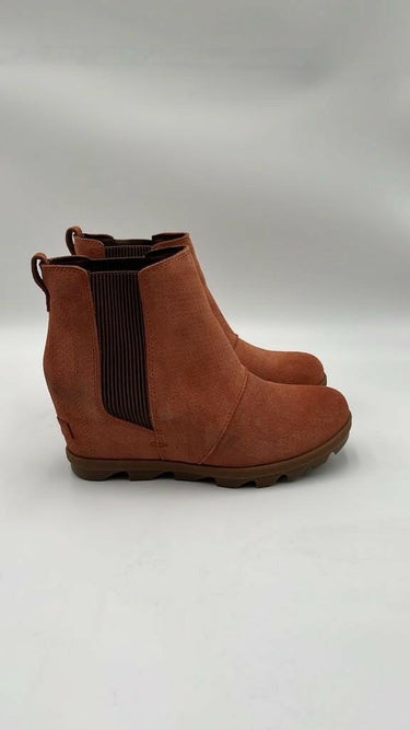 Sorel Joan of Arctic Wedge II Chelsea Teak Brown Size 8.5 Sorel