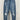 Levis 501 Jeans Womens Heavy Distressed Ripped Knee Medium Wash Blue W24 L28 Levi's