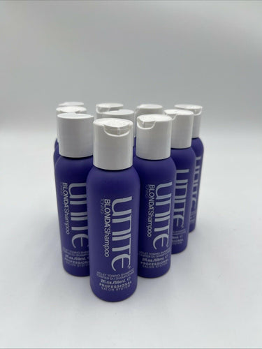 Unite Blonda Shampoo Toning 2 oz Lot Of 10 UNITE