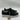 Gabor Cervo Schwarz Ice Black Leather Platform Sneaker Womens SIZE 7.5 M Gabor