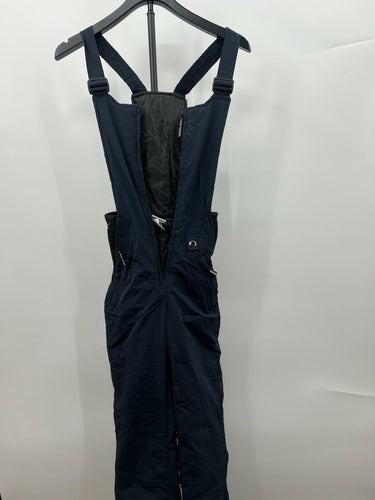 Avalanche Girls Ski Bib Overalls Navy Snow Pants M Avalanche
