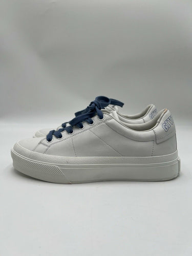 Givenchy City Sport lace-up sneakers in white Leather Blue Laces Size 37