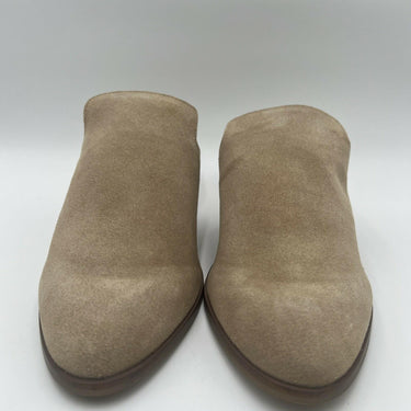 Women’s Lucky Brand Meistar Mule in taupe suede Size 8M Lucky Brand