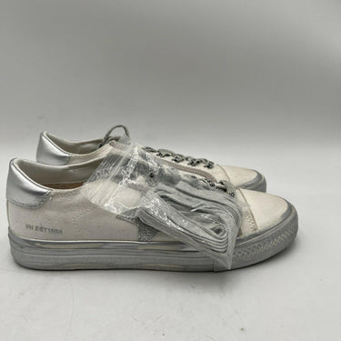 Vintage Havana Alive Glitter Lace Up White Sneakers Casual Shoes Size 7.5 Vintage Havana