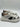 Mens Bottega Veneta Speedster leather sneakers in white / black / Gray Size 42