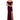 Xscape Long Over-The-Shoulder Dress Wine 8 Xscape