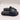 Alexander McQueen Womens Logo Pool Rubber Slides Sandals Navy Size 35.5 Alexander McQueen