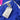 Onia One Piece Swimsuit Royal Blue Textured Twist Knot Cutout Strapless XS Onia