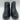 Women's Lucky Brand Basel Ankle Booties Black Leather Size 9W Lucky Brand