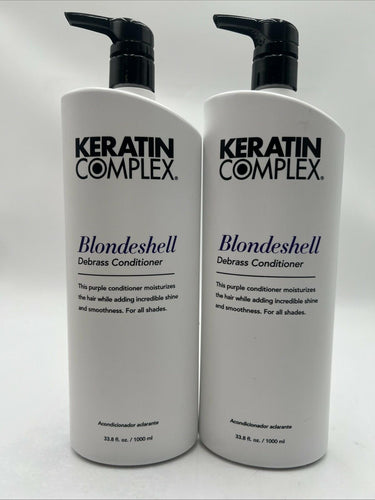 Keratin Complex Blondeshell DeBrass Conditioner 33.8 oz Pack Of 2 Keratin Complex
