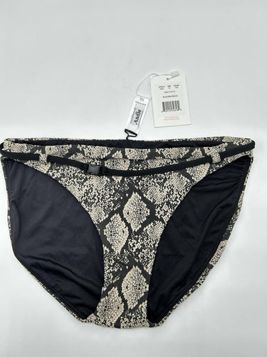 Andie Swim The Riviera Belted Woman’s Bikini Bottom Belted Snakeskin Size XS Riviera