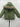 Carters Parka Jacket Girls Olive Green Faux Fur Hood NWT Size S 4