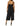 Kensie Women's Cropped Jumpsuit with Ruffle Accent, Black, M Kensie Girl