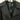 Ellen Tracy black Womans double-breasted coat distinctive ribbed-knit sleeves S Ellen Tracy
